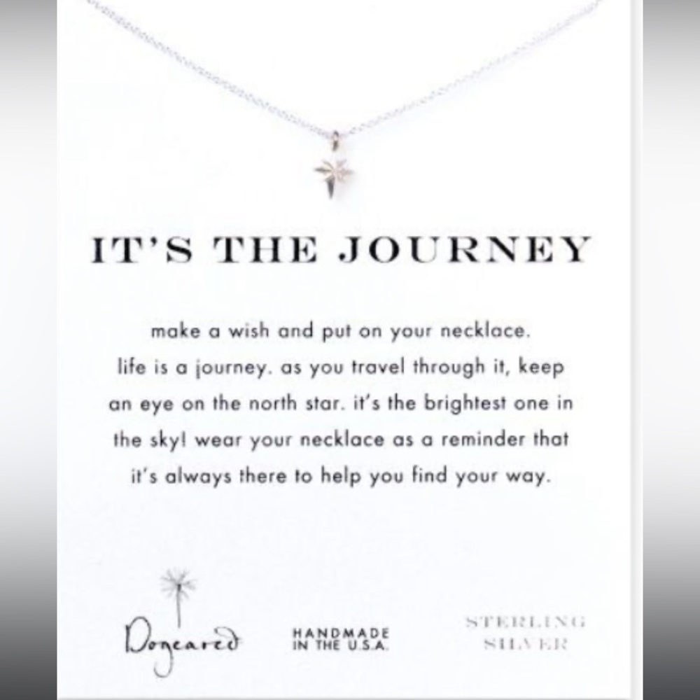 ***ISO*** Dogeared It’s the Journey North Star necklace